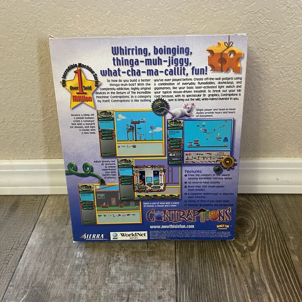 Return of the Incredible Machine: Contraptions Game Windows/Mac/PC NEW - SEALED